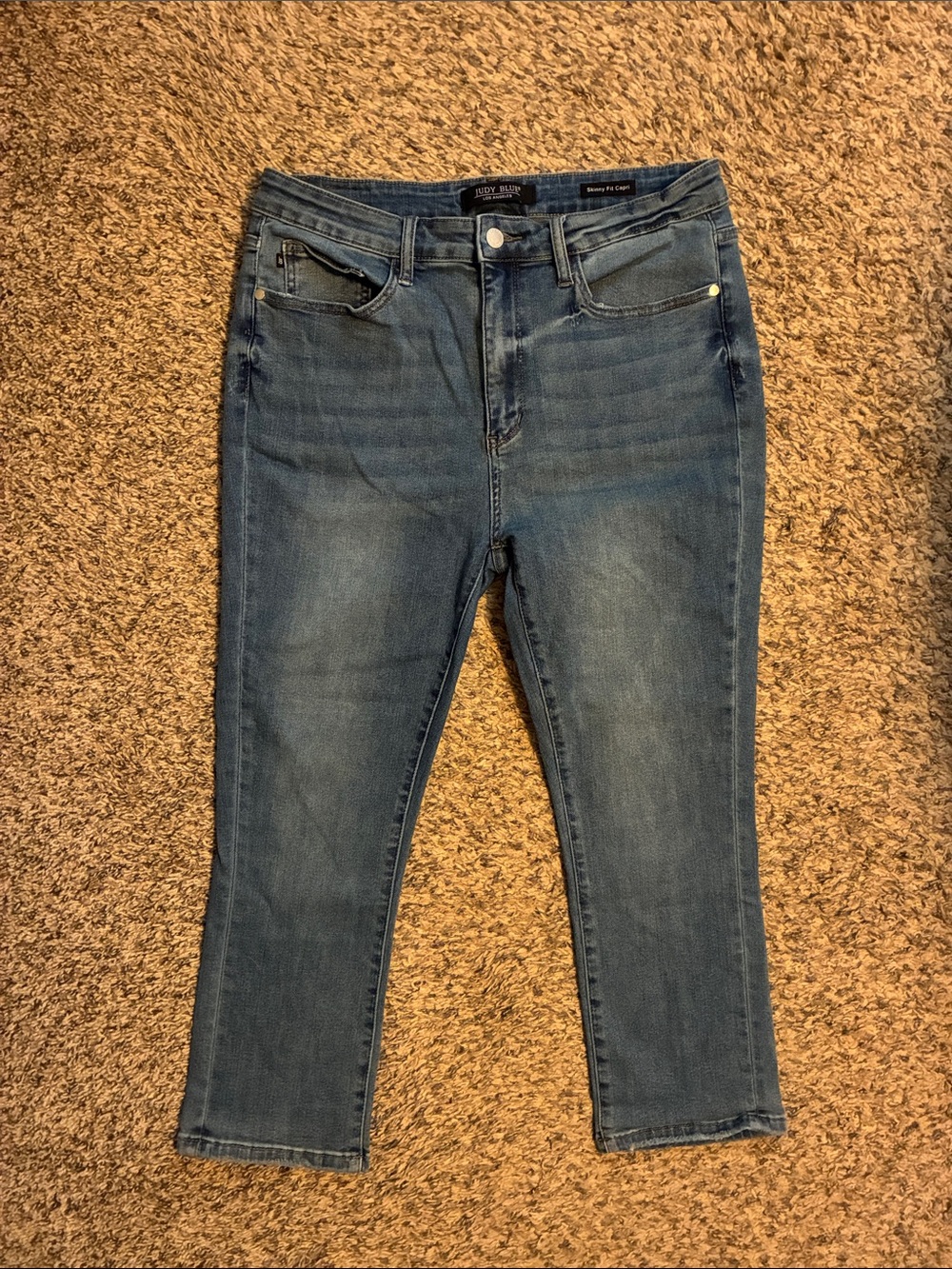 Judy Blue skinny fit capri jeans - size 15/32